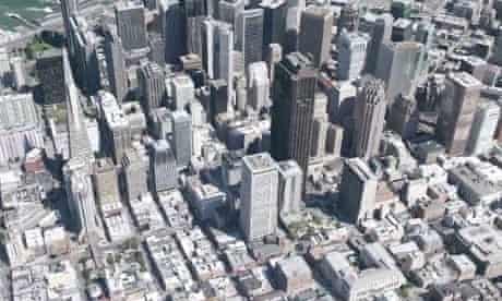Google 3D cityscapes in Google Earth