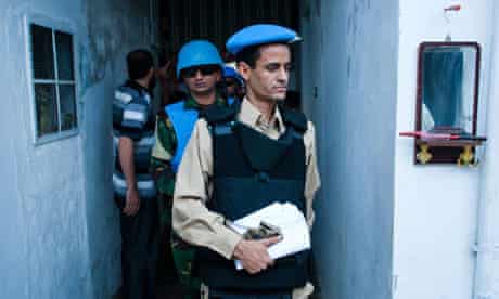 UN observers in Syria