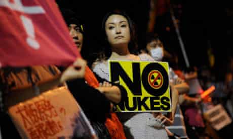 anti-nuclear power rally