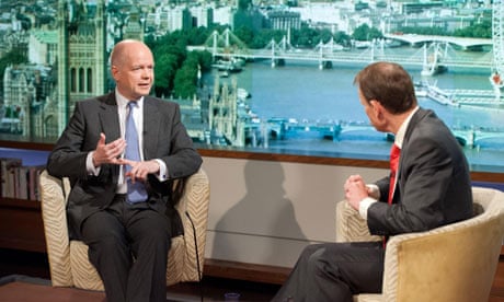 William Hague on The Andrew Marr Show