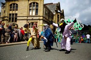 Hebden Handmade Parade: The fifth annual Handmade Parade through Hebden Bridge, West Yorkshire