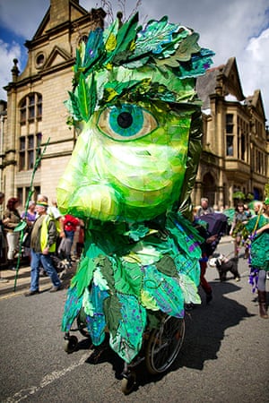 Hebden Handmade Parade: The fifth annual Handmade Parade through Hebden Bridge, West Yorkshire