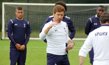 Tottenham Hotspur manager Andre Villas-Boas During Training