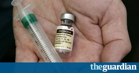 Cervical cancer vaccine money