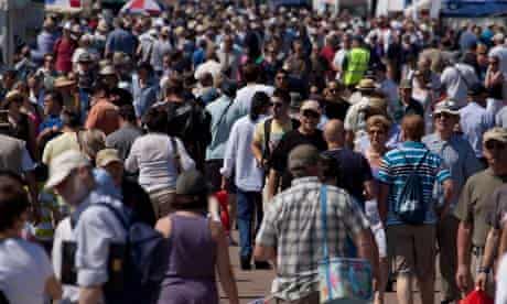 Sharp Rise in UK Population