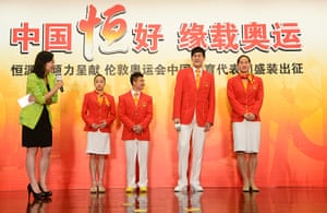 Olympic kit designs: Four Chinese athletes introduce the uniforms of the Chinese Olympic team