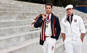 Olympic kit designs: US Olympic athletes wear the 2012 US Olympic team uniforms by Ralph Lauren 