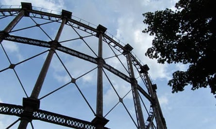 Gas holder in Bromley