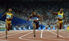 Womens 100m Finals, Athens 2004