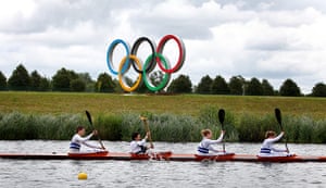 Olympic rings around UK: Olympic rings around UK