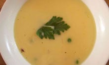 Lindsey Bareham recipe pea soup