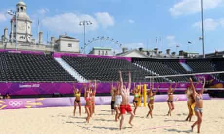 Beach volleyball venue 