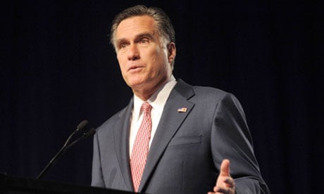 Mitt Romney is in the UK for a fundraising dinner and to attend the Olympics