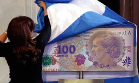 Eva Peron banknote