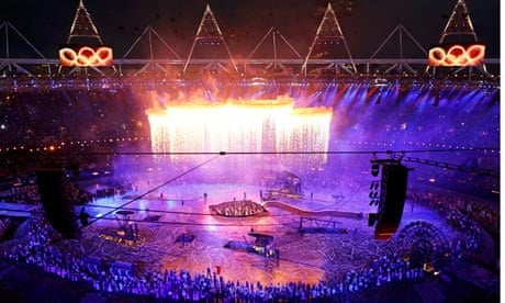 The opening ceremony of the London 2012 Olympic Games