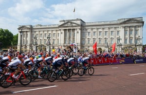 Cycling:  the men's road race