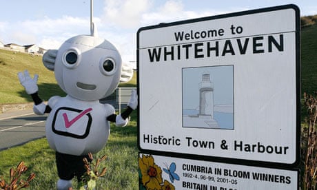 Whitehaven in Cumbria was the first town in the UK to switch over to digital