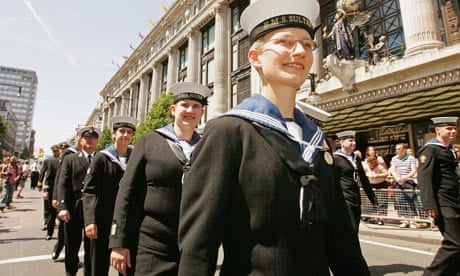 For lesbian and gay recruits, the UK military has been transformed | LGBTQ+  rights | The Guardian