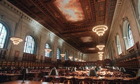 The reading room at the New York Public Library