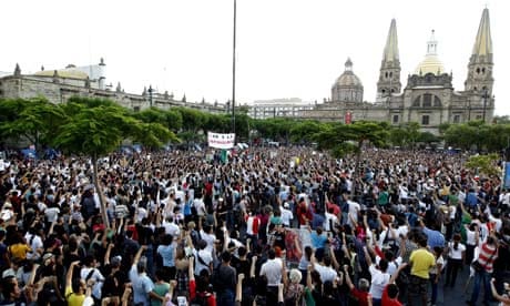 Mexico elections protest