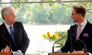 Jyrki Katainen and Mario Monti 