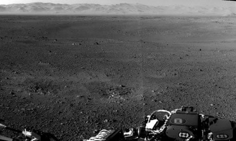 Curiosity rover: hi-res image of Gale Crater