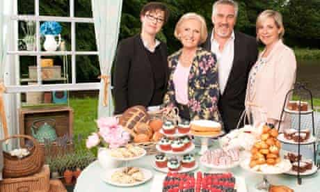 Sue Perkins, Mary Berry, Paul Hollywood, Mel Giedroyc in The Great British Bake Off