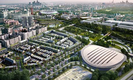 How the Olympics will shape the future of east London | Architecture | The Guardian