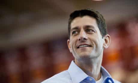 Republican vice presidential candidate Paul Ryan