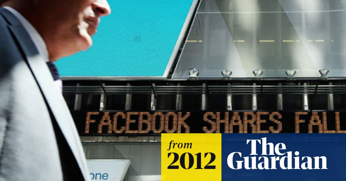 Facebook Shares Drop To Less Than Half Their Initial Stock Price Facebook The Guardian Facebook Shares Drop To Less Than Half Their Initial Stock Price Facebook The Guardian