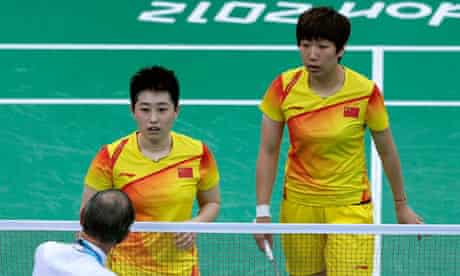 China S Yu Yang Quits Badminton After Olympic Match Fixing Disqualification Olympic Games 2012 The Guardian