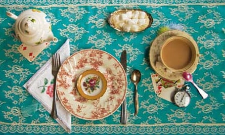 Food as art: Alice in Wonderland afternoon tea