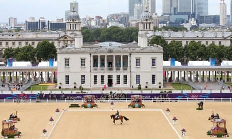Rafalca, the horse owned by Ann Romney, competes in London 2012