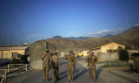 US soldiers in Kuna province, Afghanistan