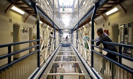 Inmates at Wandsworth prison in London