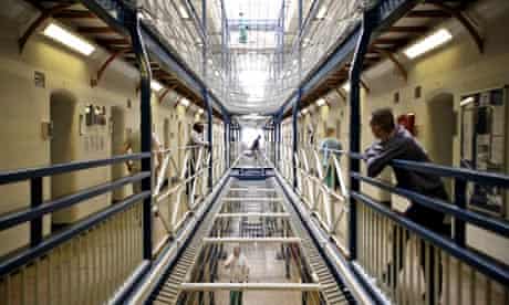 Inmates at Wandsworth prison in London