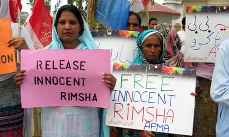 Protests over Christian girl accused of blasphemy