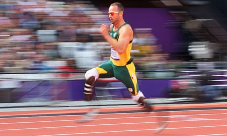 Oscar Pistorius competes at the Olympic Games
