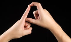 Deaf sign language