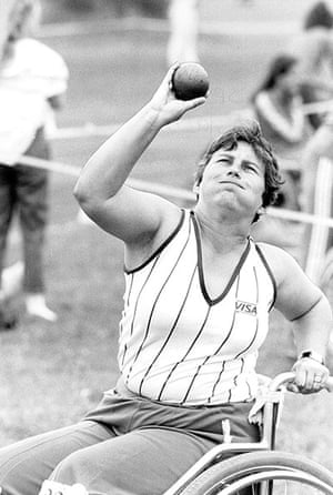 GNM Archive Paralympics: Sue Wood at the Stoke Mandeville Games