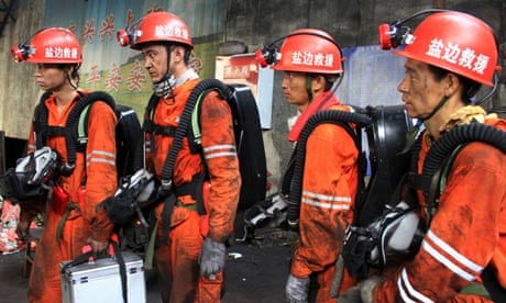 Mine rescuers
