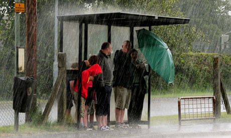 Wettest summer for 100 years