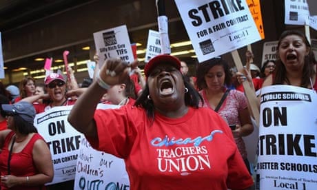 Chicago Teachers Go On Strike