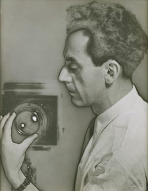 Man Ray Portraits: Man Ray (1890-1976): Untitled (Self-Portrait with Camera), 1930