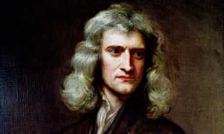 Sir Isaac Newton, aged 46