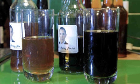 Barack Obama's beer: White House to brew house | Food | The Guardian