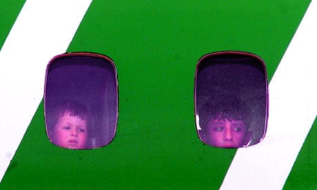 Children travelling on aircraft