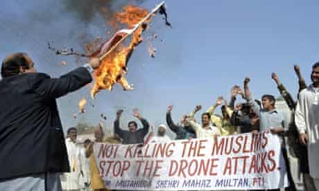 Pakistan protest against drone attacks