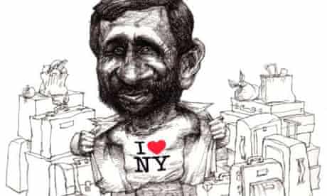 Mahmoud Ahmadinejad cartoon