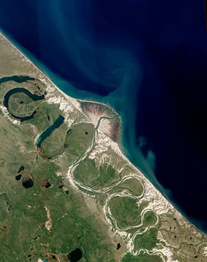 Satellite Eye: Horton River Delta, Arctic Canada